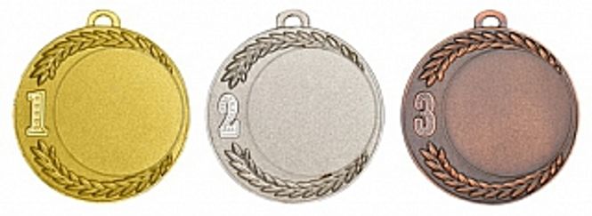 Huvudbild Medalj 70mm, 50mm emblem, 42 gram