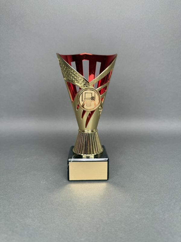 Trofé Aila, Guld-Röd, 170mm