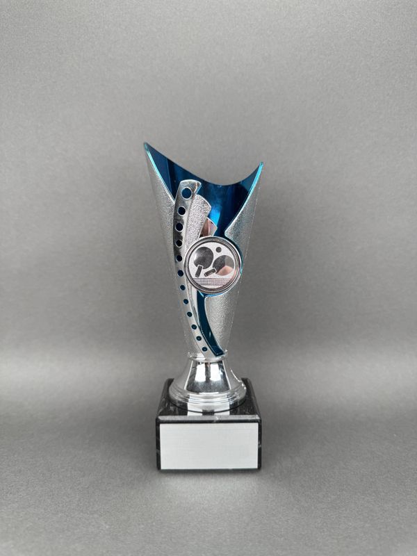 Trofé Max, Silver-Blå, 170mm