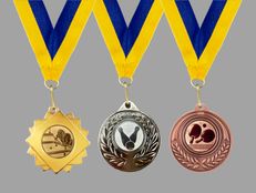 Se alla vår medaljer