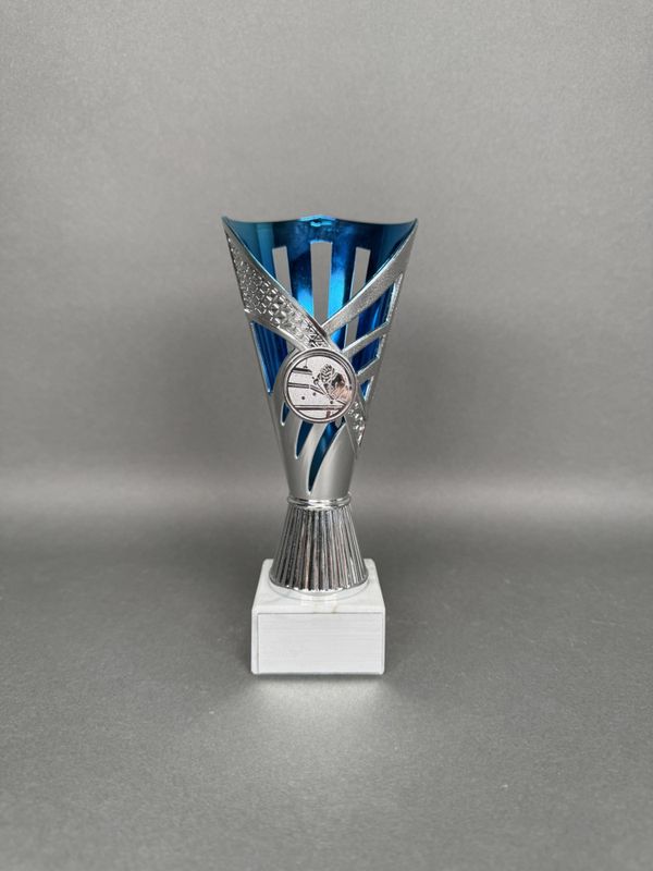 Trofé Petteri, Silver-Blå, 190mm