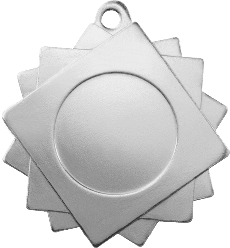 Medalj 50mm, 25mm emblem, 27 gram