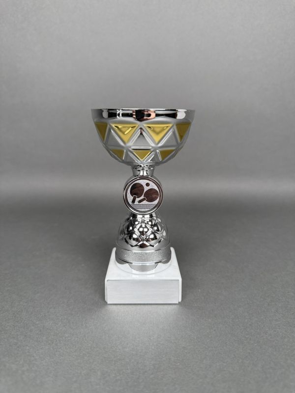 Pokal Fredrik, Silver-Guld, 134mm, Diameter 70mm