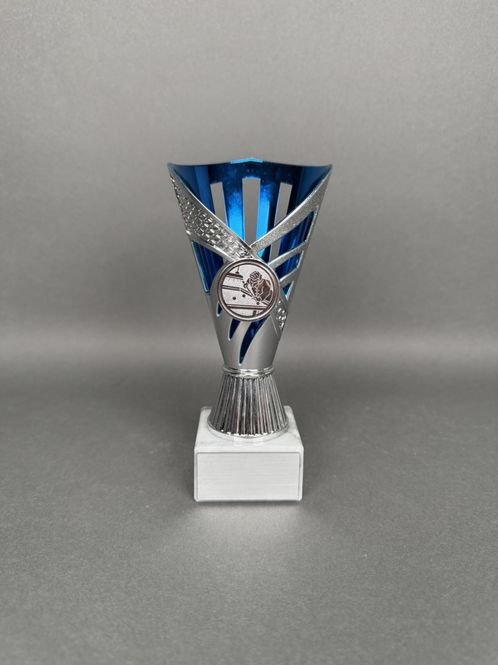 Huvudbild Trofé Petteri, Silver-Blå, 170mm